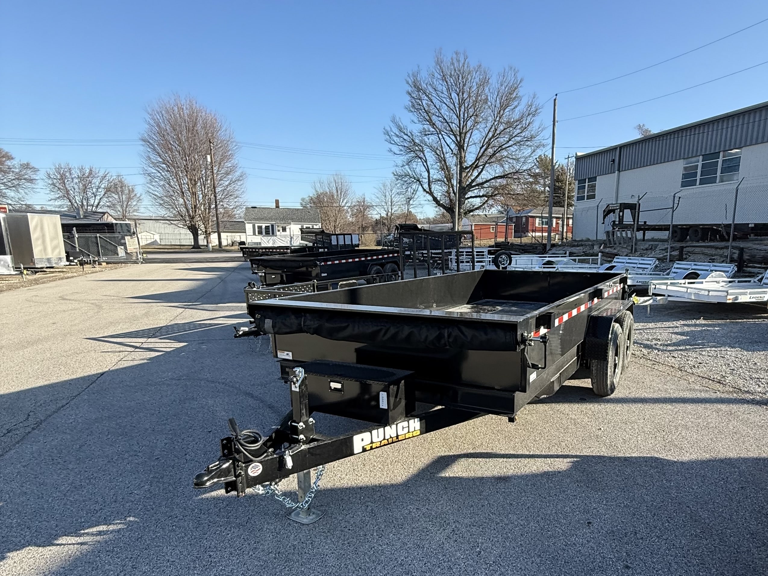 2026 PUNCH TRAILERS 83 x 14 SCISSOR DUMP 14K- #PT100804