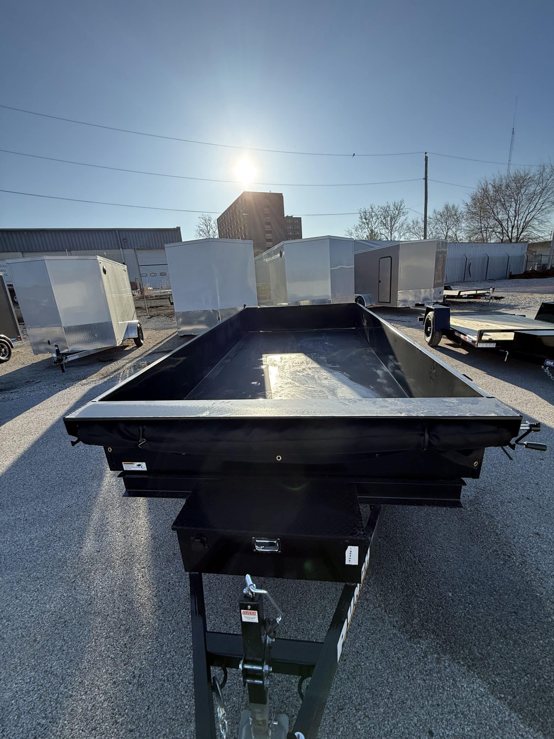 2026 PUNCH TRAILERS 83 x 14 SCISSOR DUMP 14K