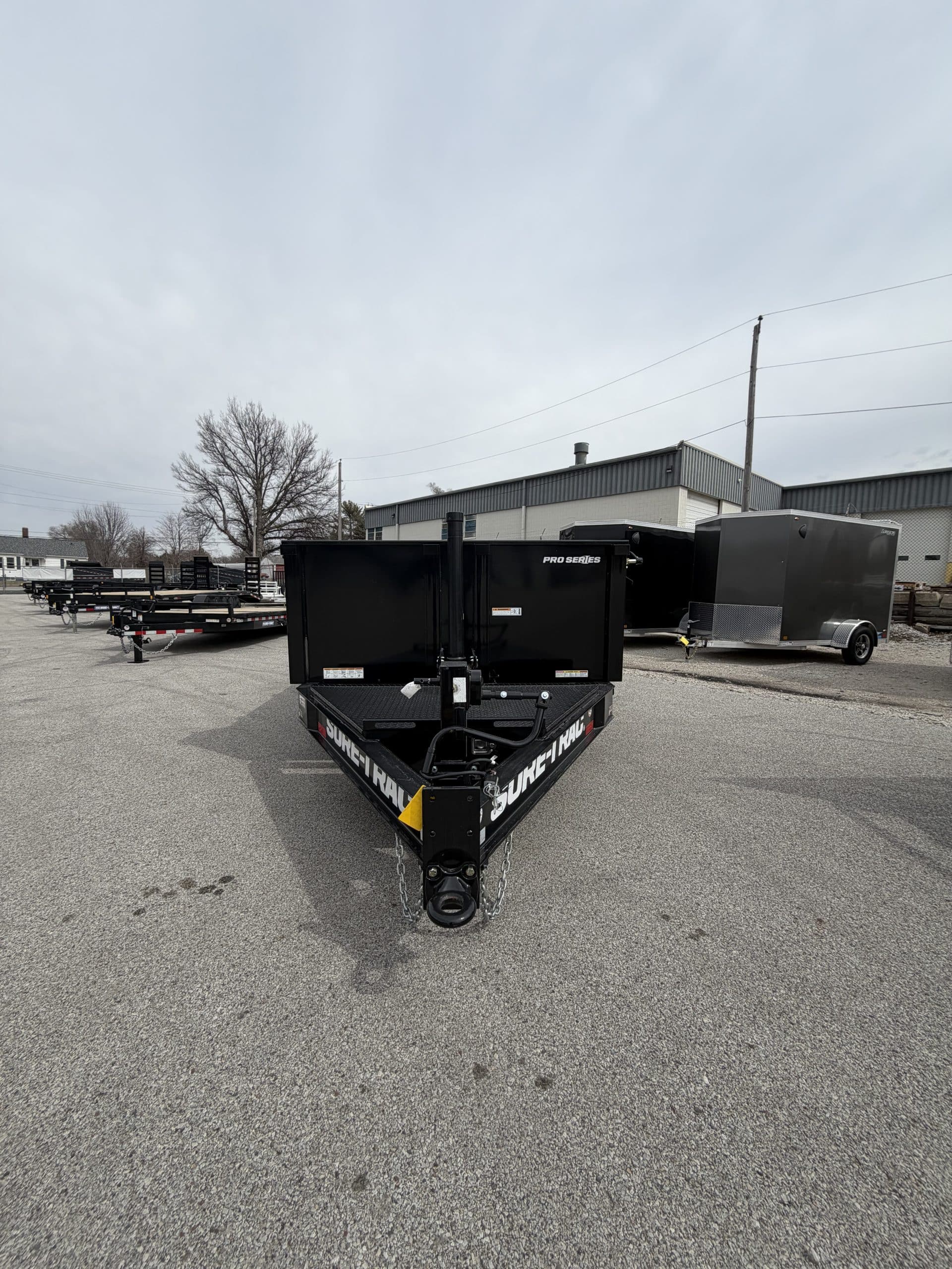 7×14 Sure-Trac Pro Series Dump Trailer – 15.4K GVWR